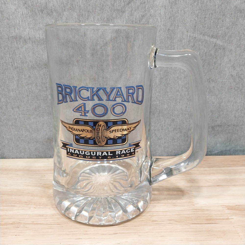 Brickyard 400 Inaugural Race 1994 IMS Glass Beer Mug